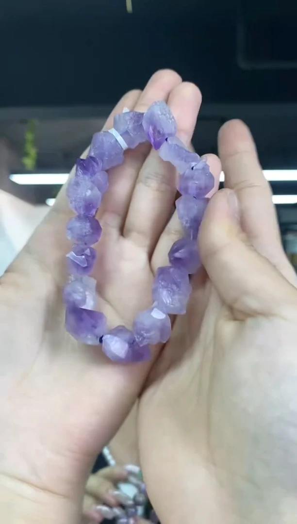 水晶手链未镶嵌多样性发其一颜色微差
