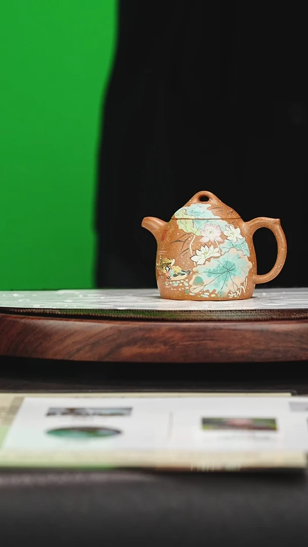 宜兴原矿高端紫砂  星空段泥 220cc