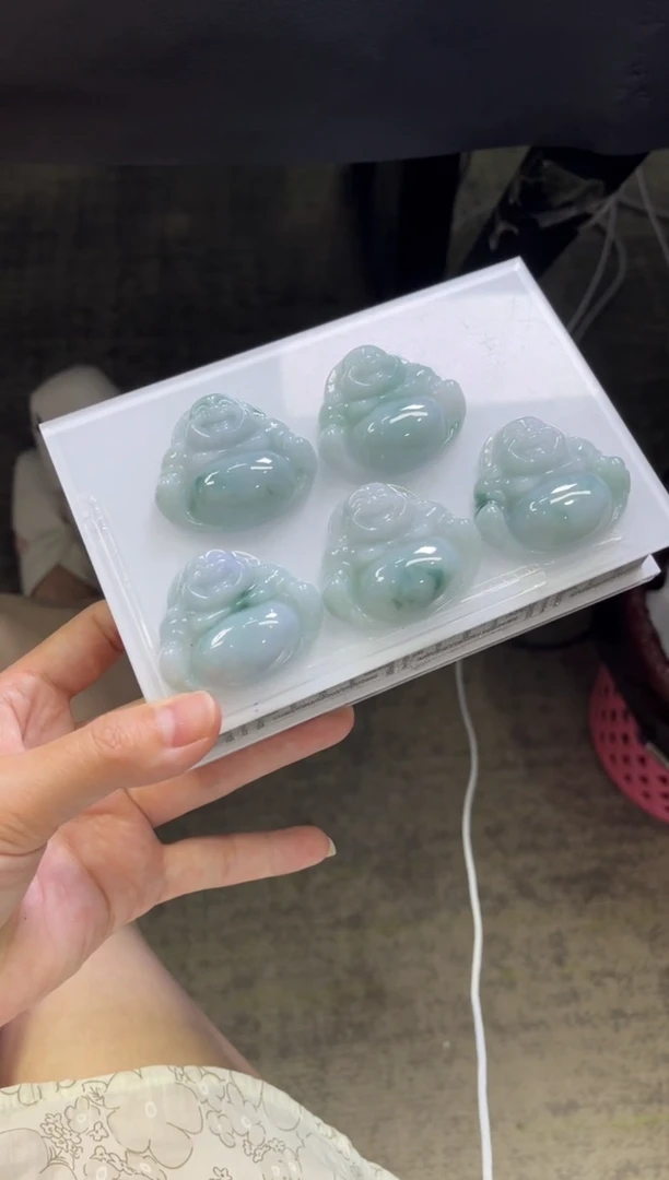 翡翠未镶嵌颈饰G83 /多样性发一件/配绳子