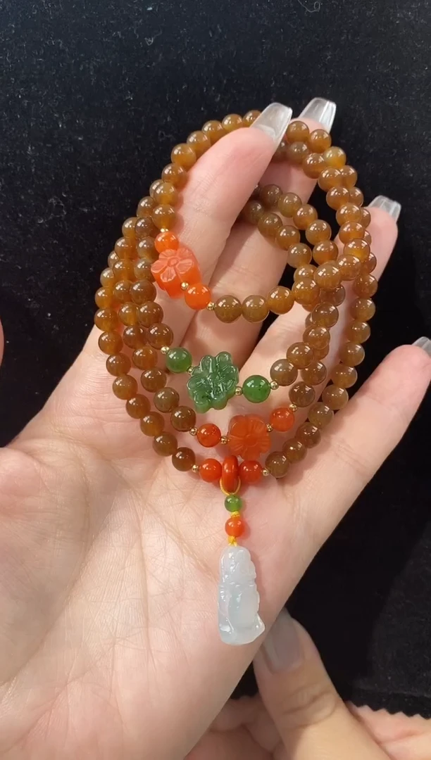 和田玉未镶嵌颈饰G14050