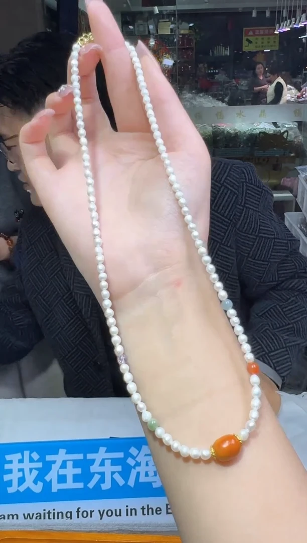 【闪购商品】淡水珍珠颈饰未镶嵌多样性发一件 560