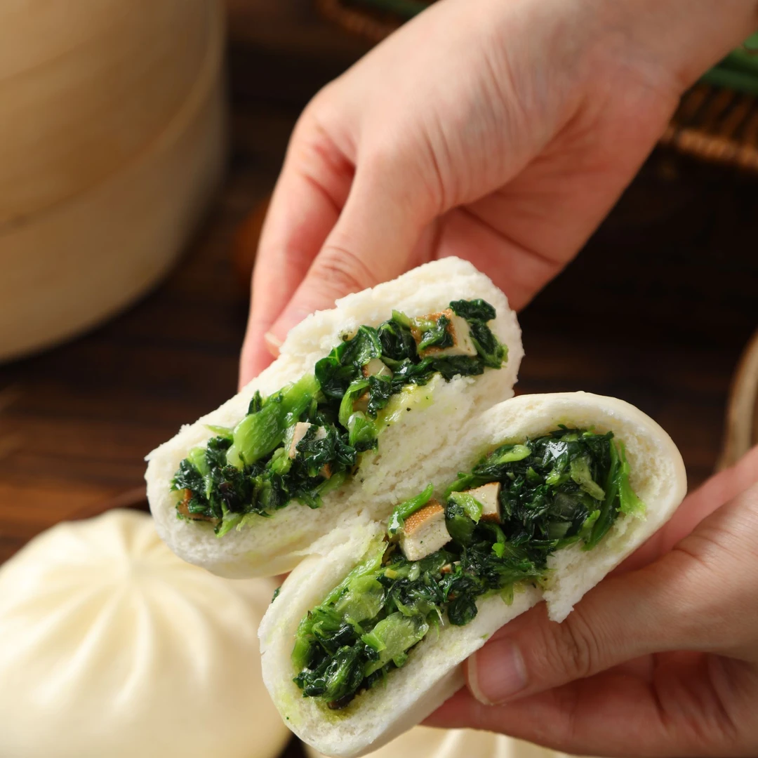 【本店爆品】（约100g *5只/袋）到手2/3袋 净重2/3斤销量过万！！！顺丰京东次日达！！！无锡菜包