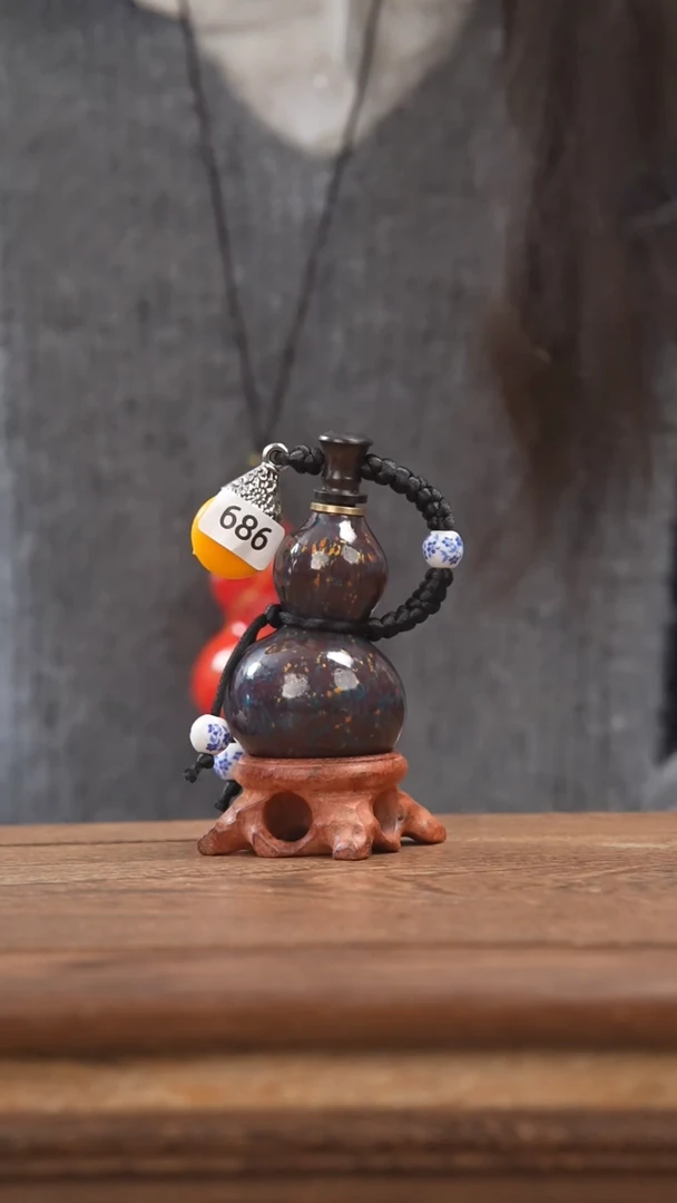 【闪购商品】686号-大漆开口小葫芦