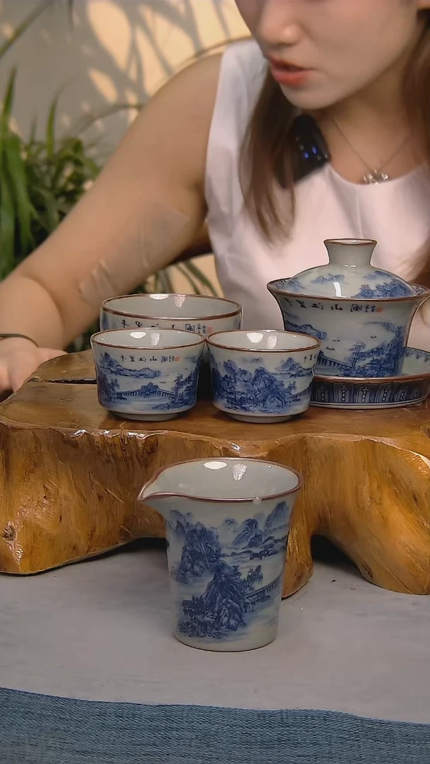 简装家用款5件套 陶瓷家用茶具系列