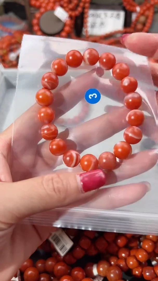 【闪购商品】南红玛瑙手串未镶嵌10