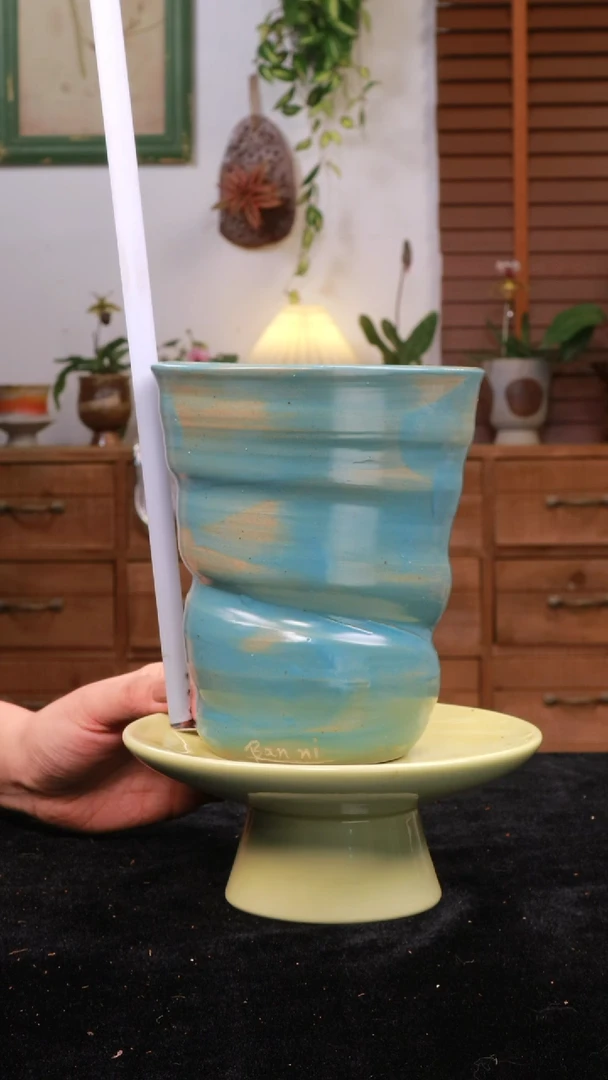 【花漾多】A034 景德镇手工陶瓷花盆 中通包邮