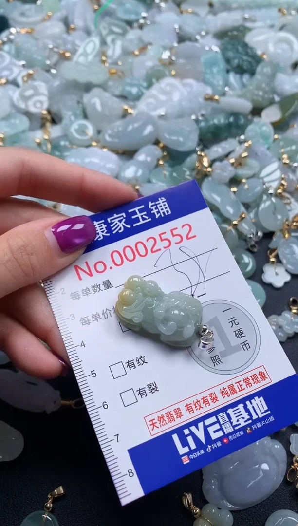 颈饰未镶嵌翡翠2552