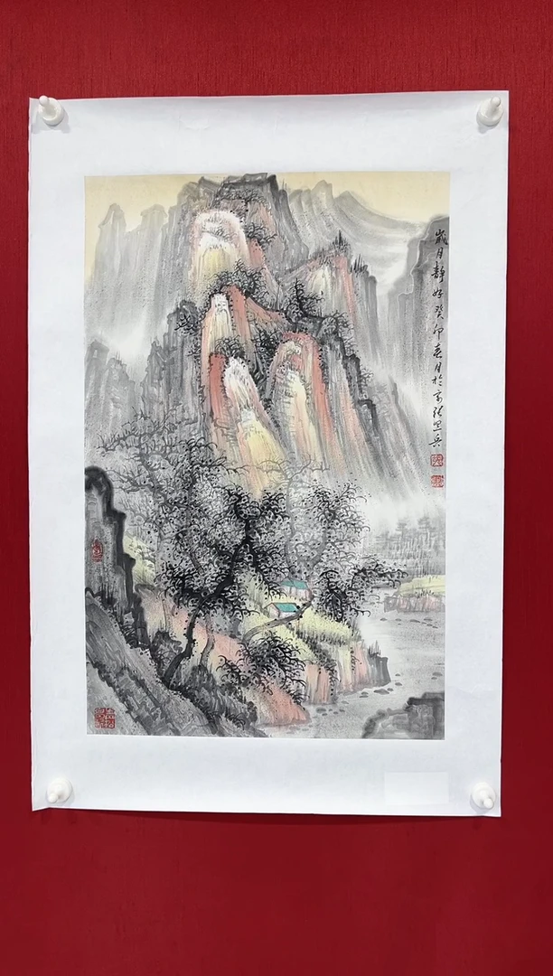 国画张照兵老师画作