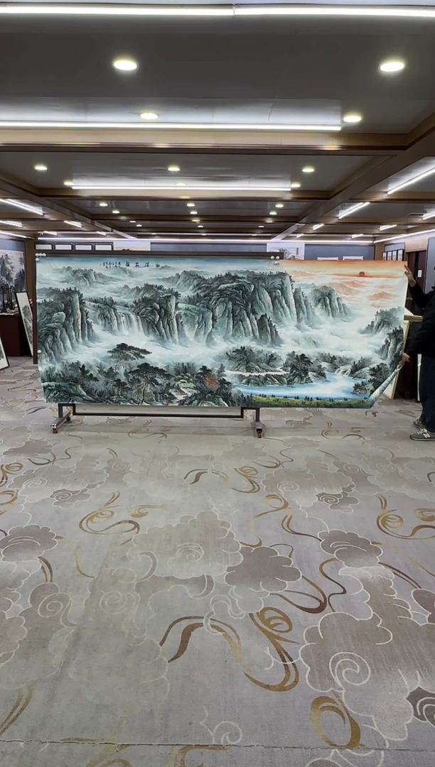 【闪购商品】绘画绘画Y-邵明义-大丈二-山水画