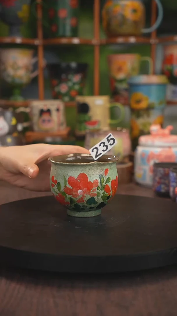 景德镇釉下彩手绘235