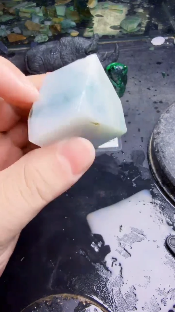 未镶嵌挂件翡翠天然翡翠093