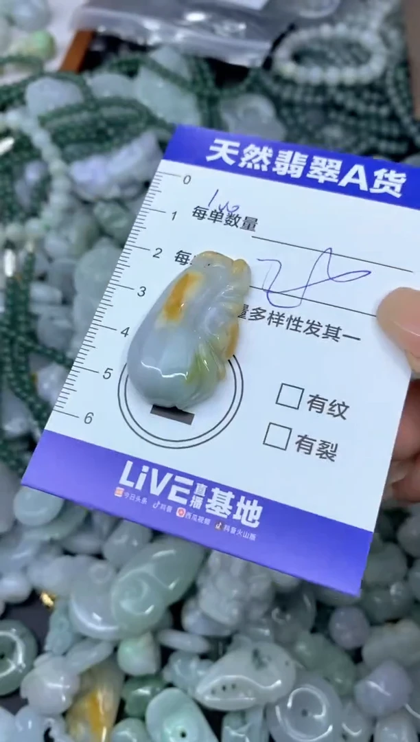 颈饰未镶嵌翡翠天然翡翠A货批量多样性发一件