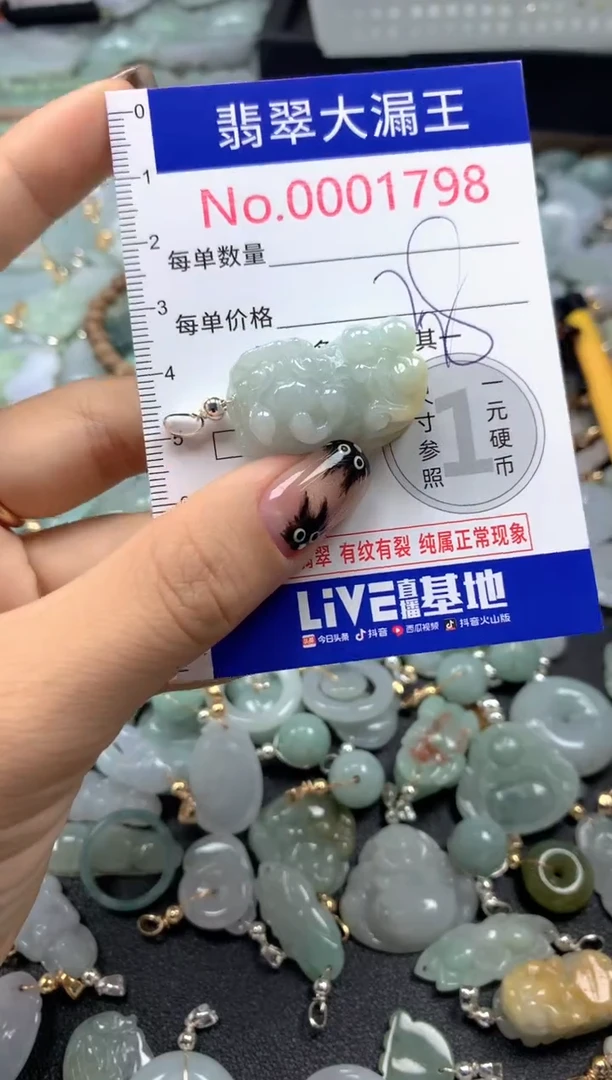 颈饰未镶嵌翡翠1798