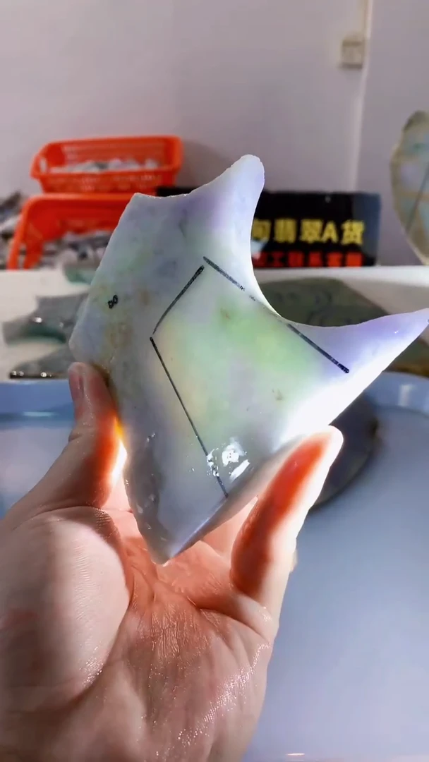 颈饰未镶嵌翡翠缅甸A货翡翠447