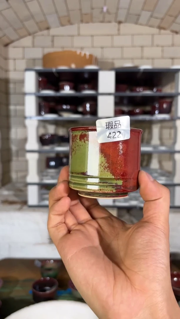 摆件精品窑变钧瓷茶器