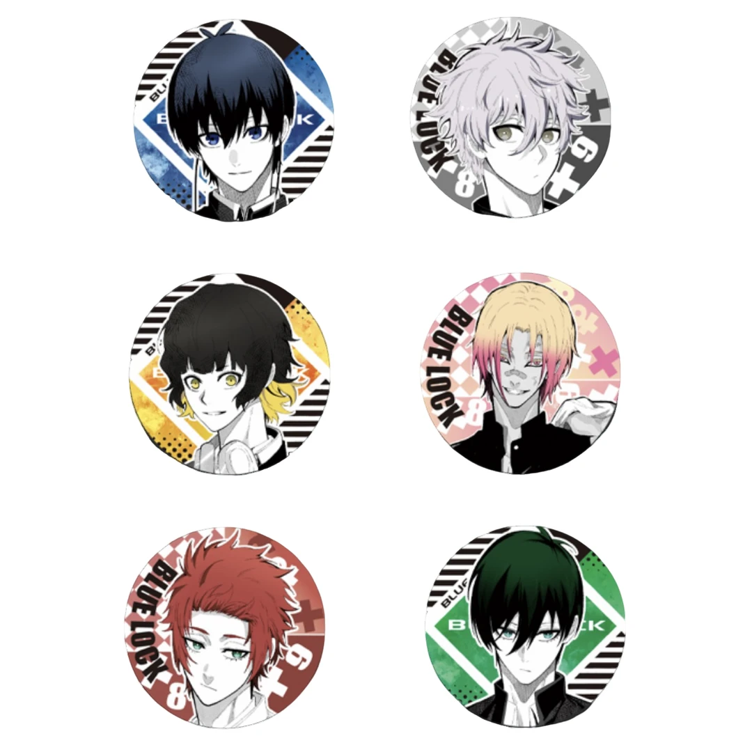 【拆包】墨樱乐谷-《蓝色监狱》动漫收藏蓝锁吧唧同人盲盒