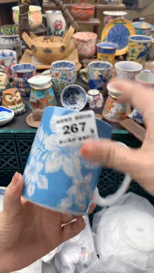 瓷片S*。267号九姑娘工艺品瓷器