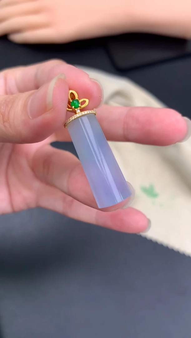 定制翡翠18K金镶嵌模式推广期48小时鉴赏期