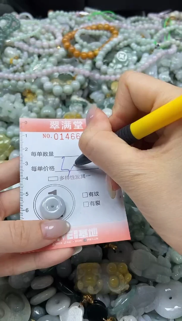 翡翠未镶嵌颈饰闪购0146673