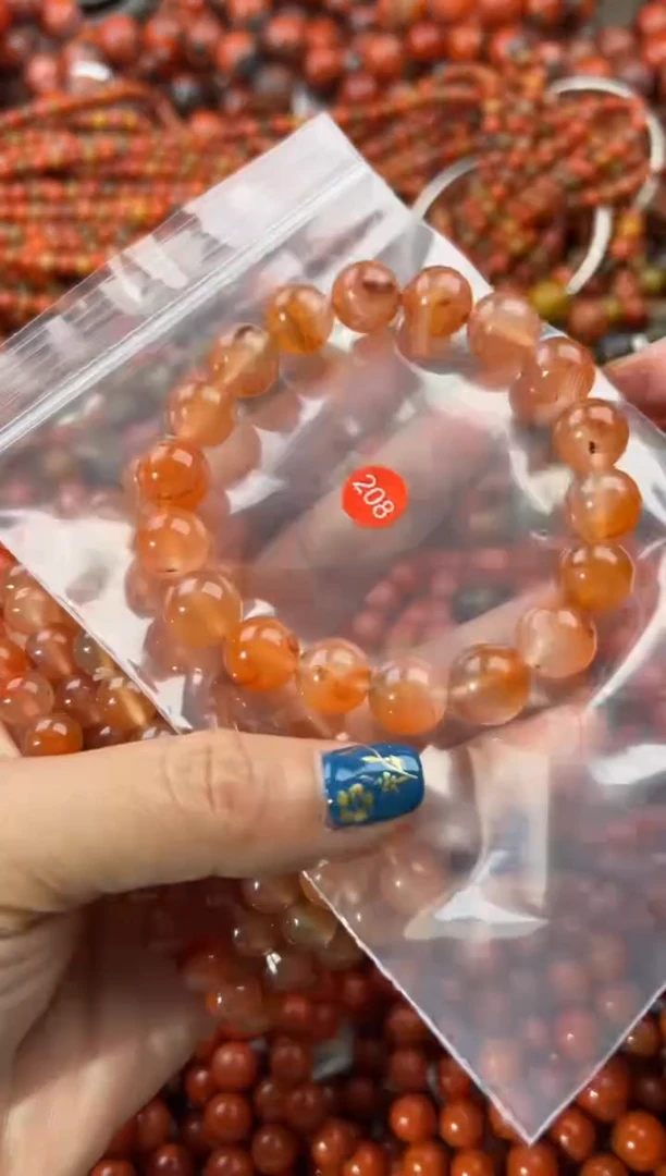 未镶嵌手串南红玛瑙1