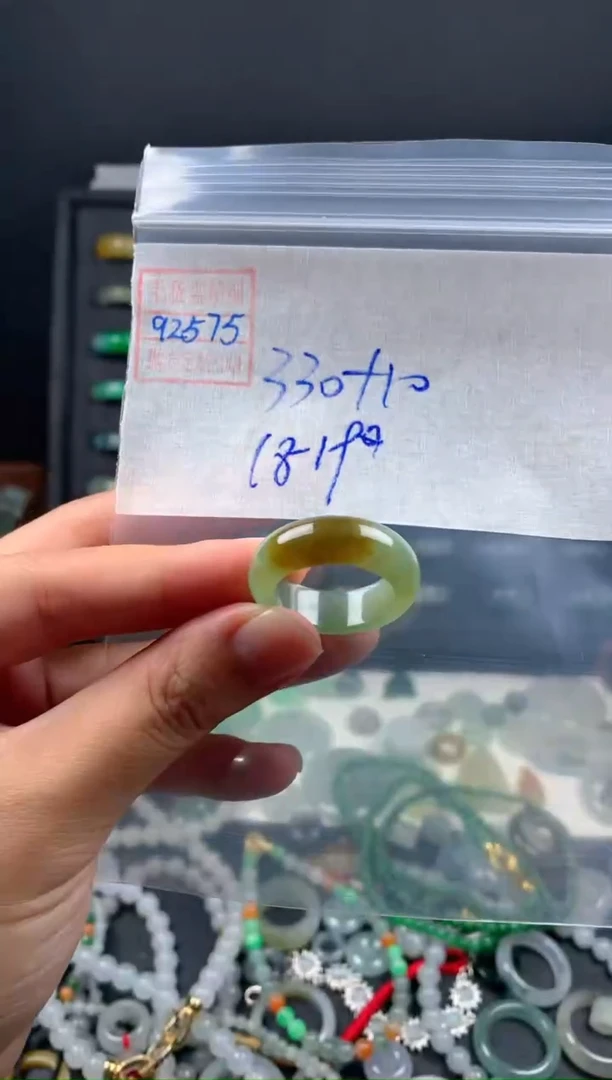 未镶嵌定制翡翠翡翠340元18#毛货需精细抛光075
