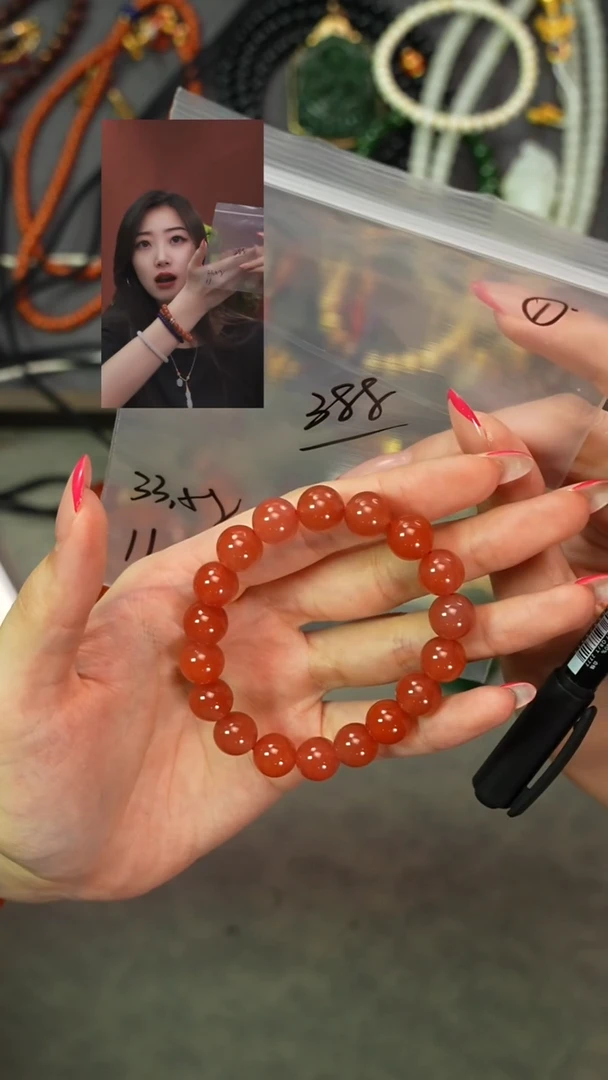 玛瑙/玉髓手串未镶嵌遇见匠心品质回血