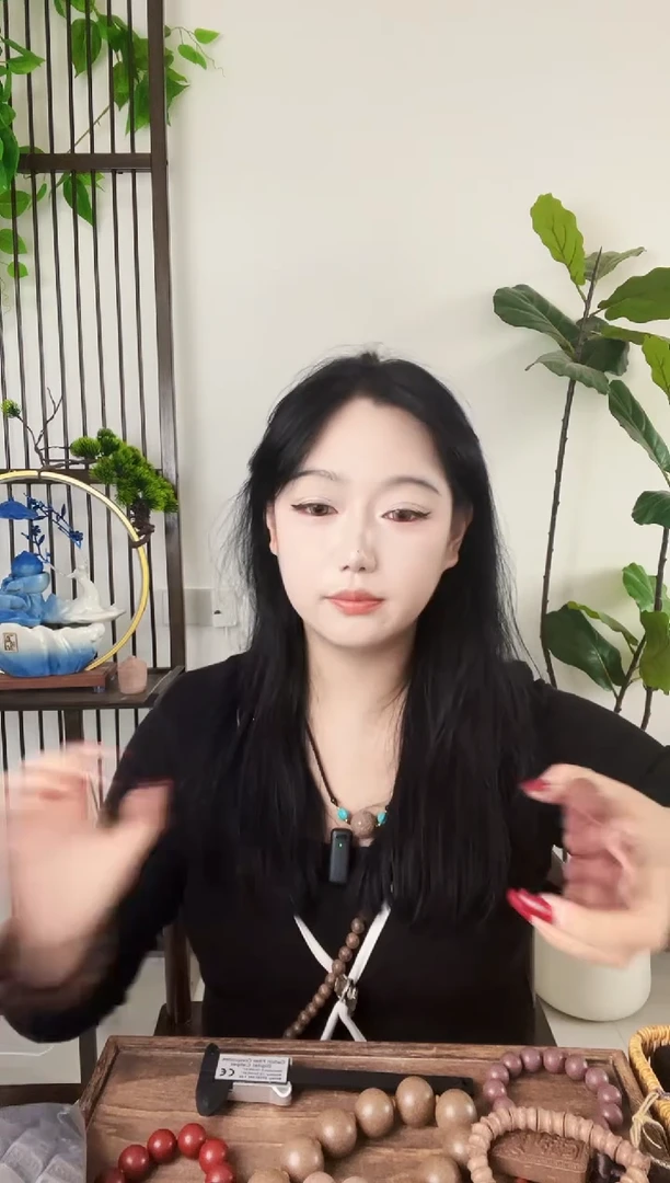 泥塑【花香大四合喜字珠手串】古法合香