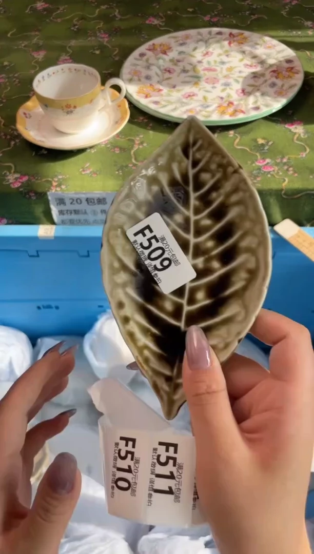 瓷片瓷器瓷器F509