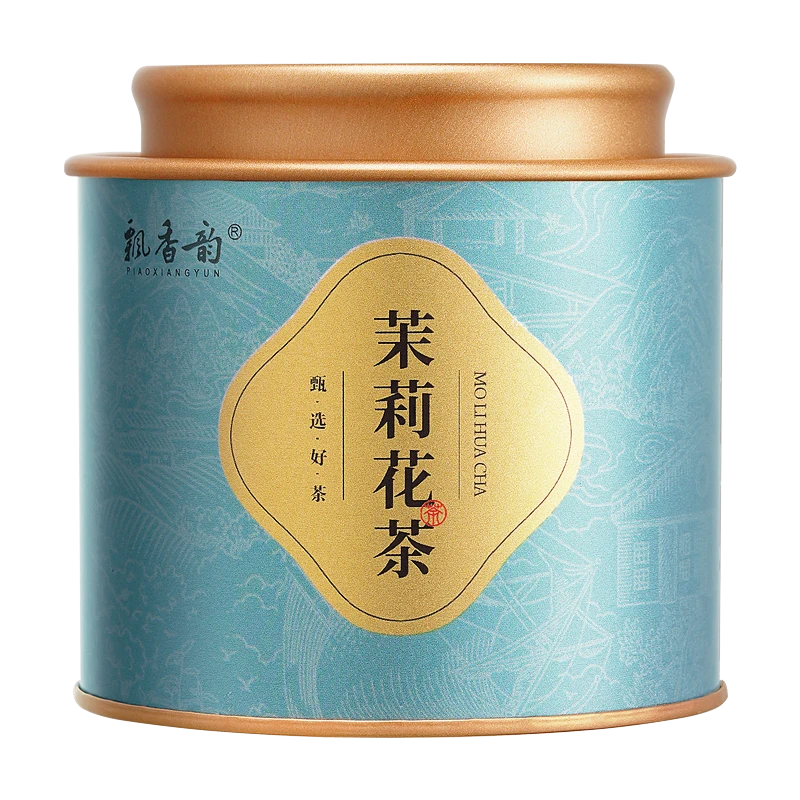 飘香韵花草茶川派茉莉浓香型茉莉花茶茶叶2025新茶 茶叶自己喝