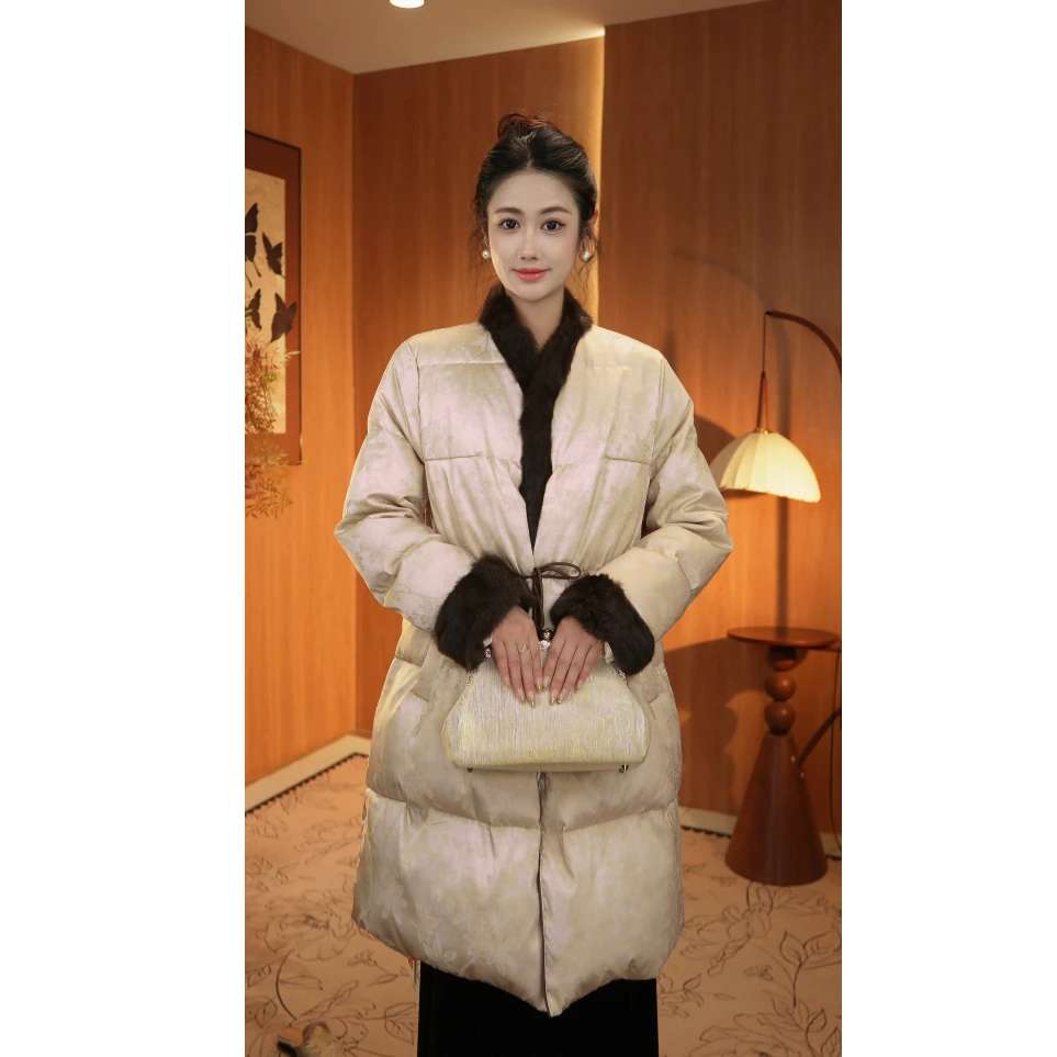瑞雪丰年/新中式国风女装外套2025c8223小禹-大女王仓