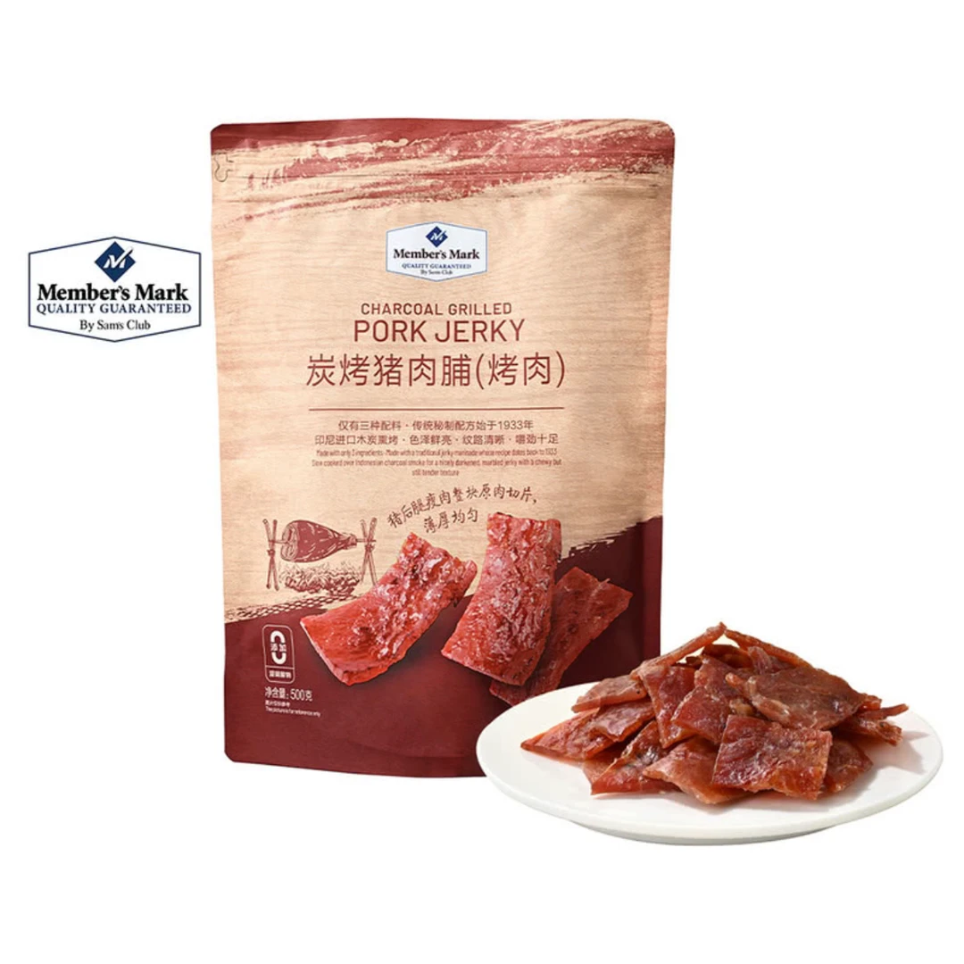【会员超市】炭烤猪肉脯（烤肉）
