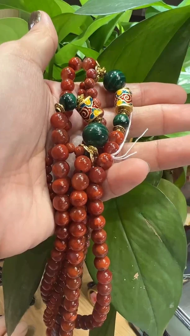 南红玛瑙未镶嵌颈饰挂件1