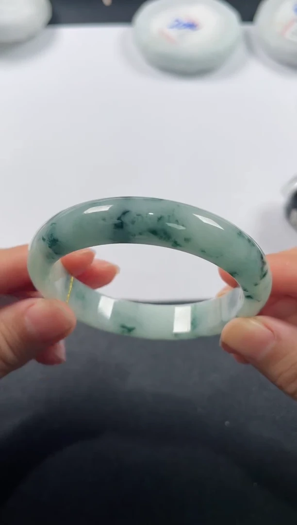 未镶嵌手镯翡翠基地发货H 3798 52+