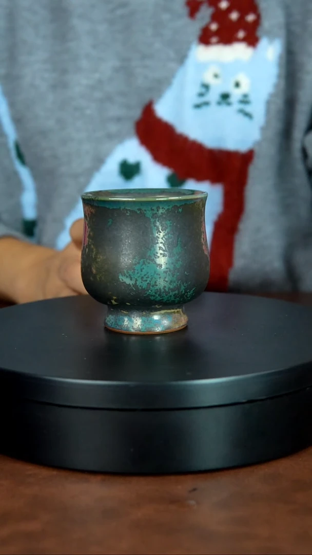 966柳*子号/禹州神垕特产】原矿原产地钧瓷茶具