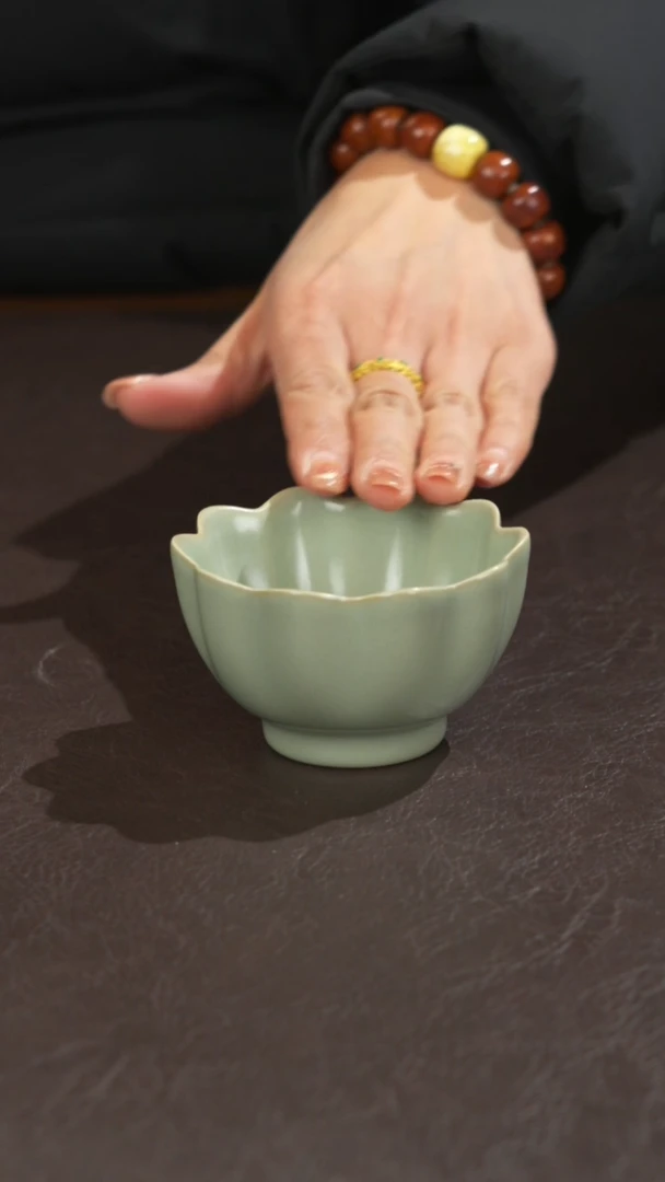 瓷瓷 宣宝汝瓷原矿原釉作品微瑕