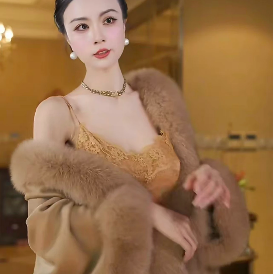 魏元高定/设计师斗篷披肩外套大衣-1058