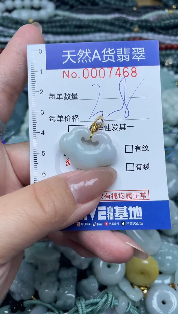 颈饰未镶嵌翡翠天然A货 支持复检