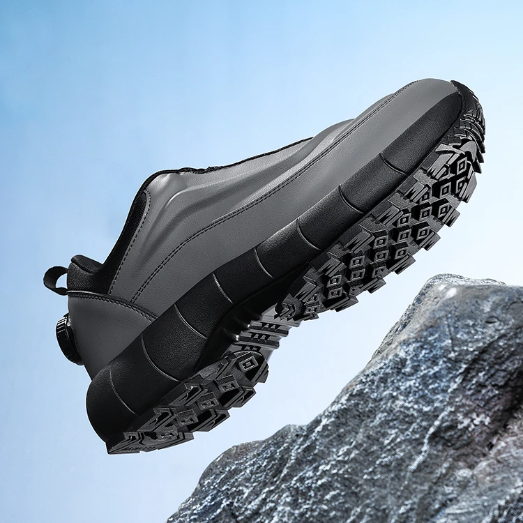 【泽弘只卖好鞋专属】曼克全真皮户外百搭休闲低帮防滑男女同款0925