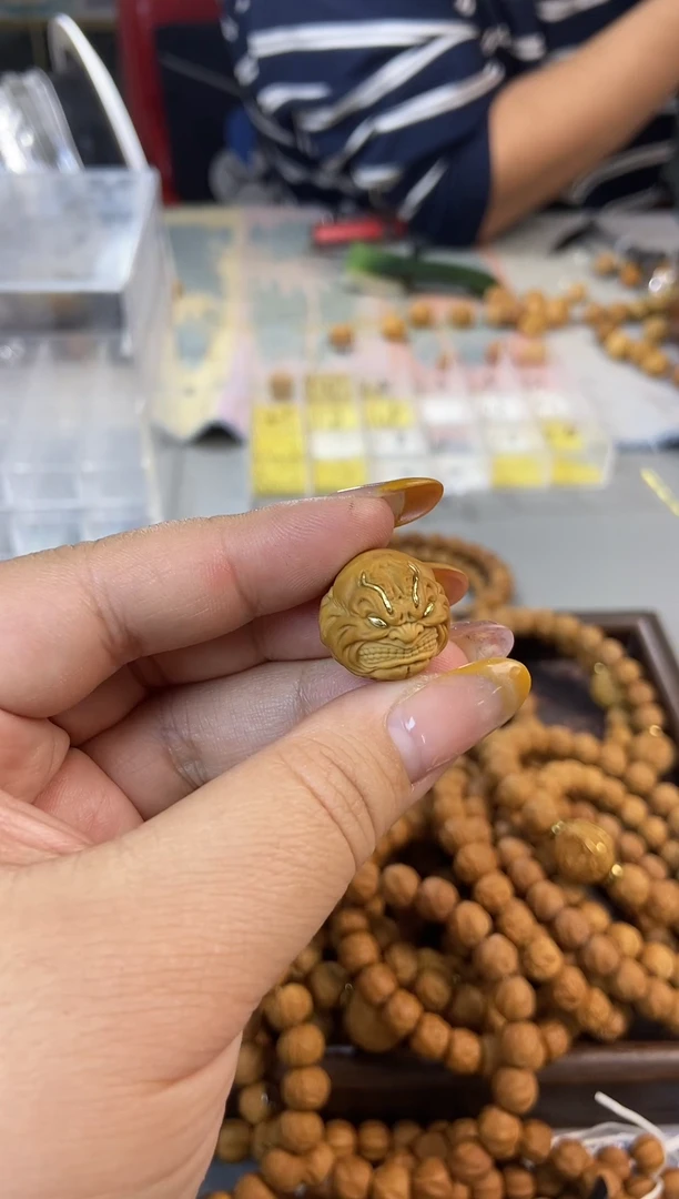 手串文玩核桃恶僧怒目