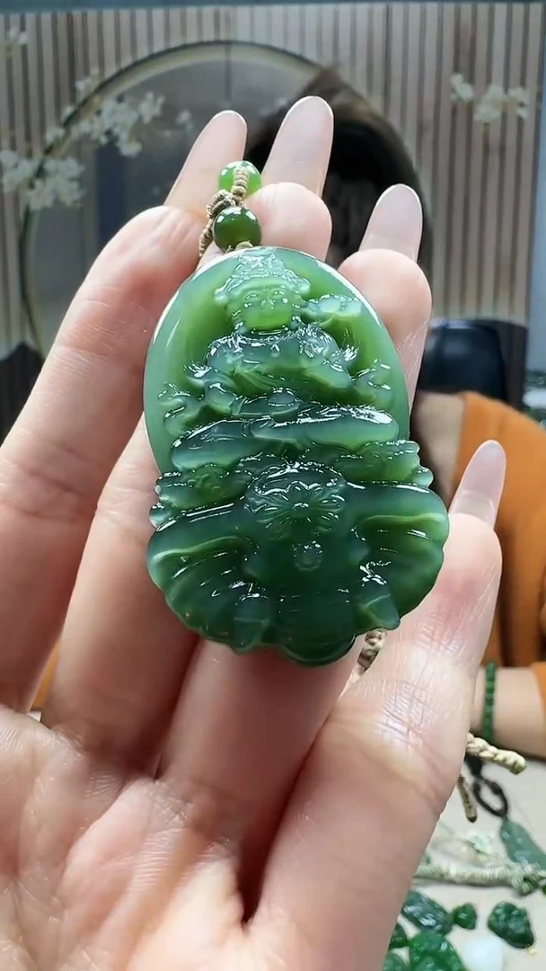 未镶嵌和田玉挂件1