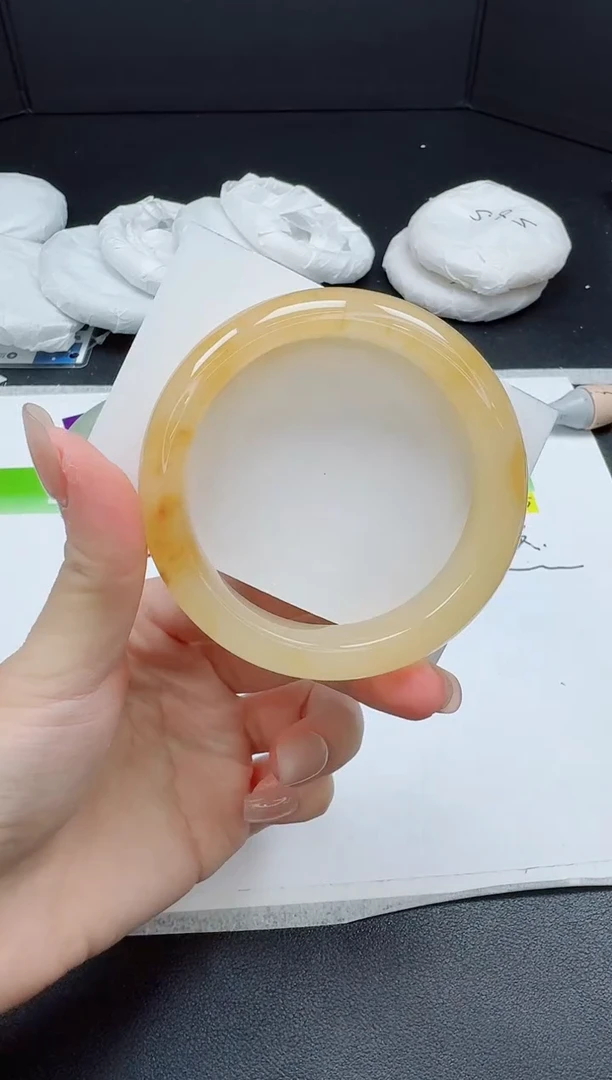 石英质玉手镯未镶嵌0167-567