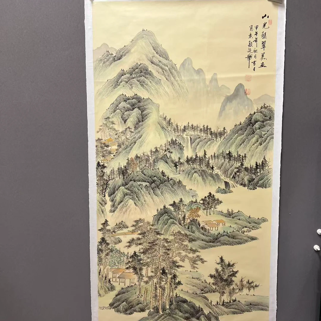 段延举仿古山水/大六尺/绘画/无装饰/竖幅