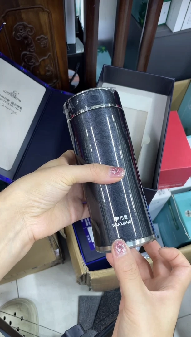 象家保温杯f72-420ml灰