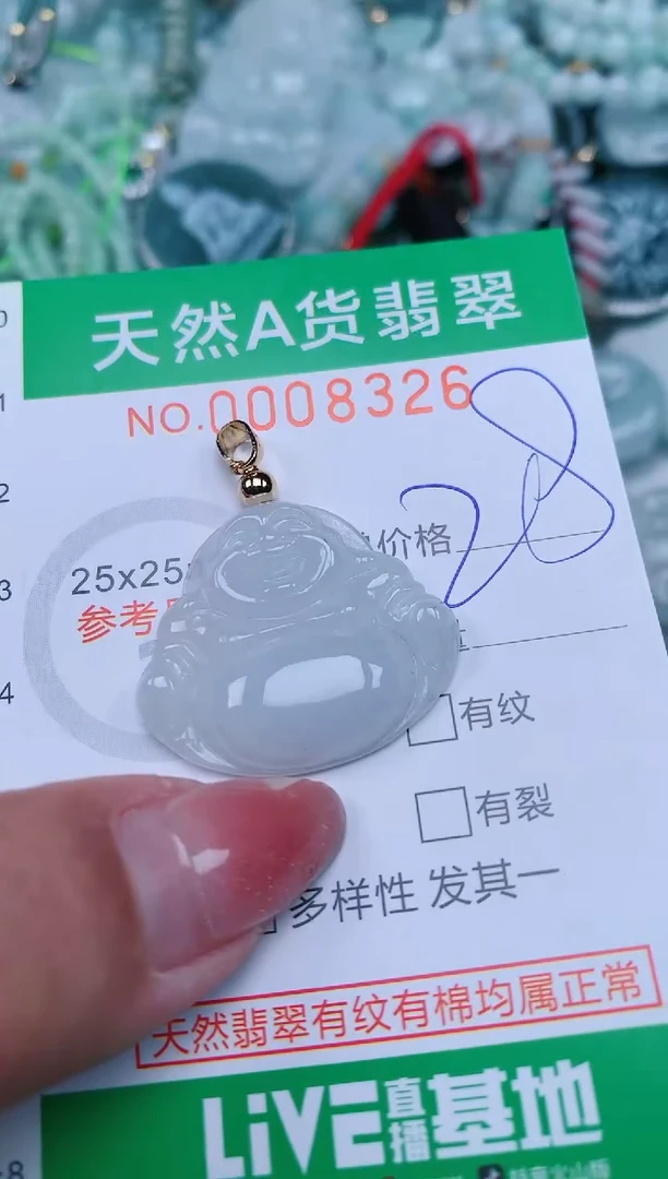 【闪购商品】翡翠颈饰未镶嵌.0008326