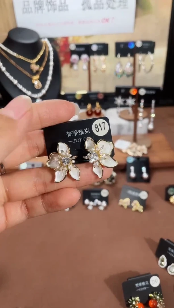 合金925银锆石梵817