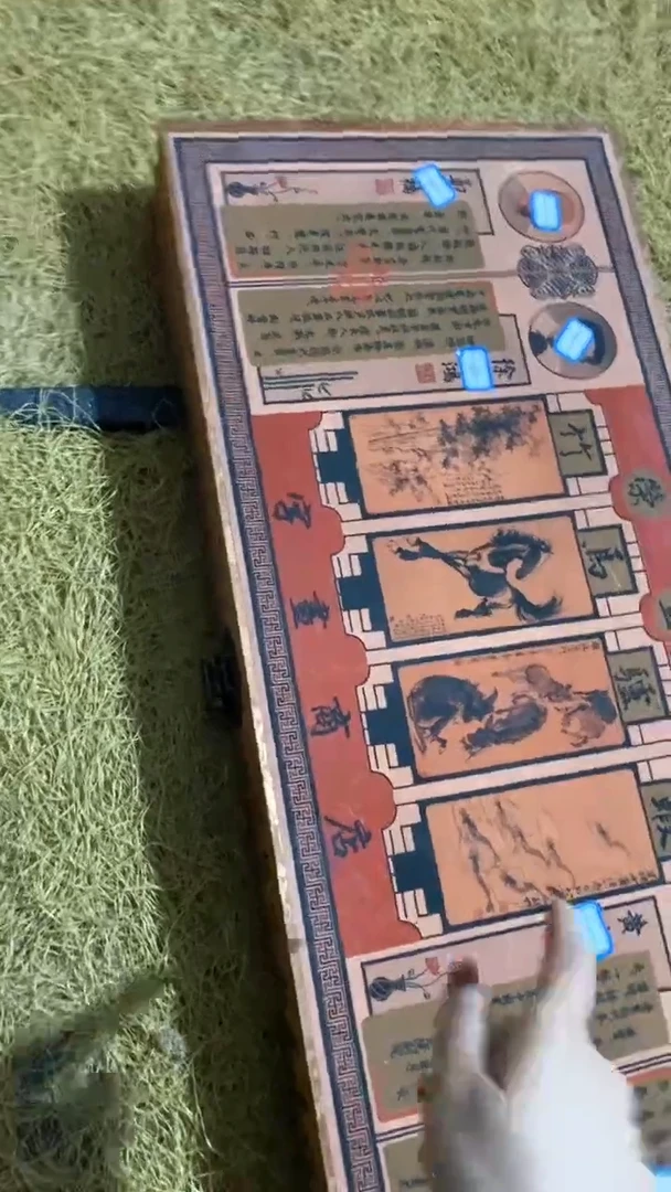 香榧木---大棕方盒四大