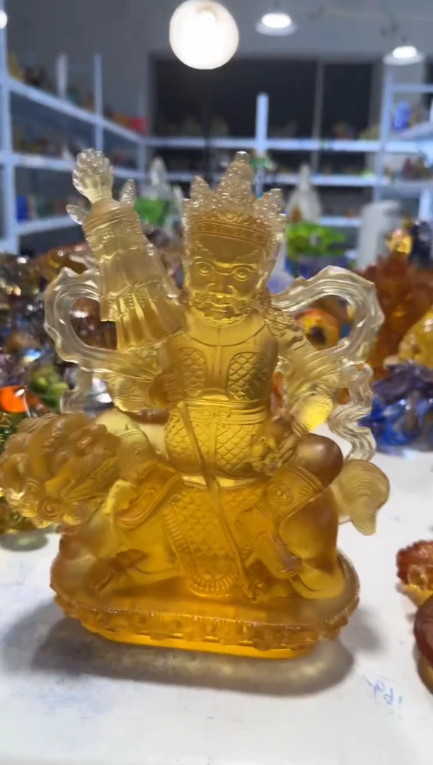 手工艺品琉璃微瑕纯手工古法琉璃假一罚十