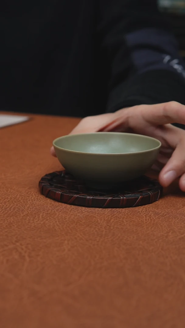 【闪购商品】杯汝州原产地原矿釉仿古柴烧微瑕福利款鸡心盏