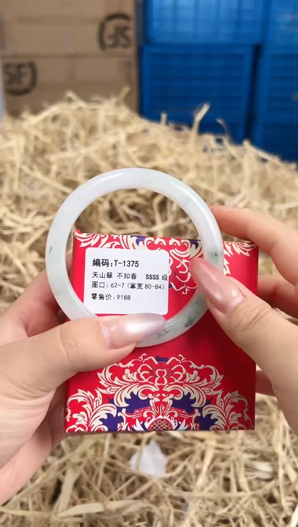 未镶嵌手镯石英质玉T-1375