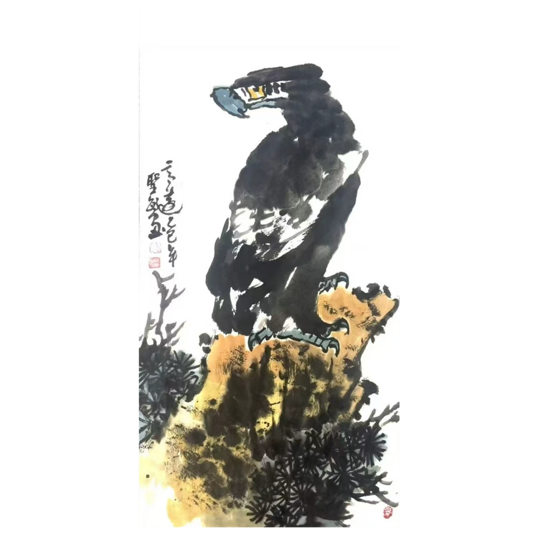 国画花鸟画《高远图》